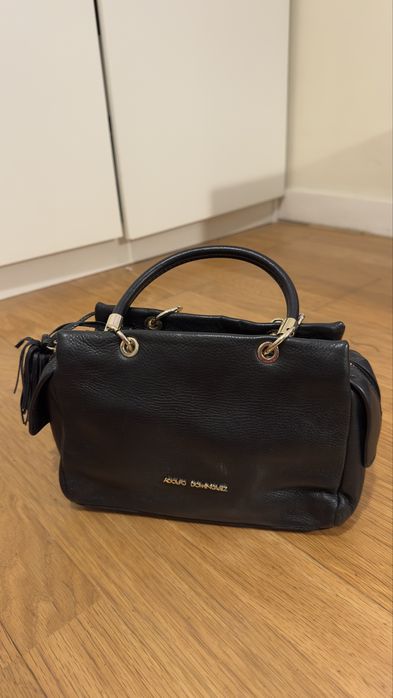 Carteira preta Adolfo Dominguez