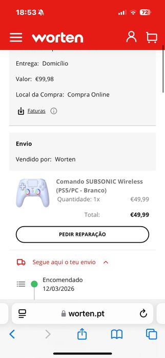 Comando ps5 SUBSONIC