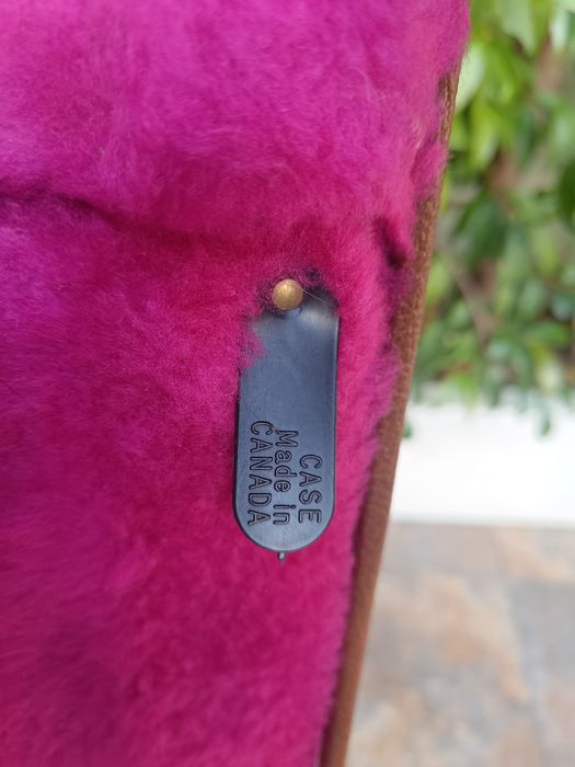 Case Gibson SG 80’s/90’s - Brown/Pink - Hardshell Hardcase Estojo Mala