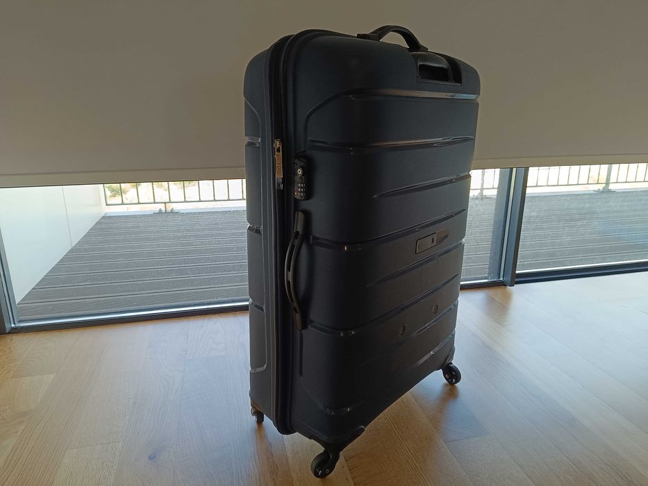 Mala de Viagem Roncato Azul Grande (+ Capa de Proteção)