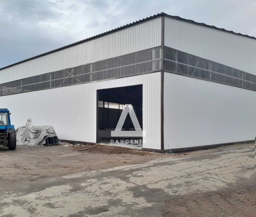 Ангар під ключ 18х60х6 Склад для зерна, холодна будівля під замовлення