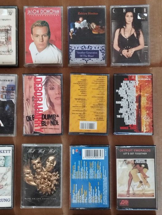 Várias Cassetes Antigas Internacionais #C04L03