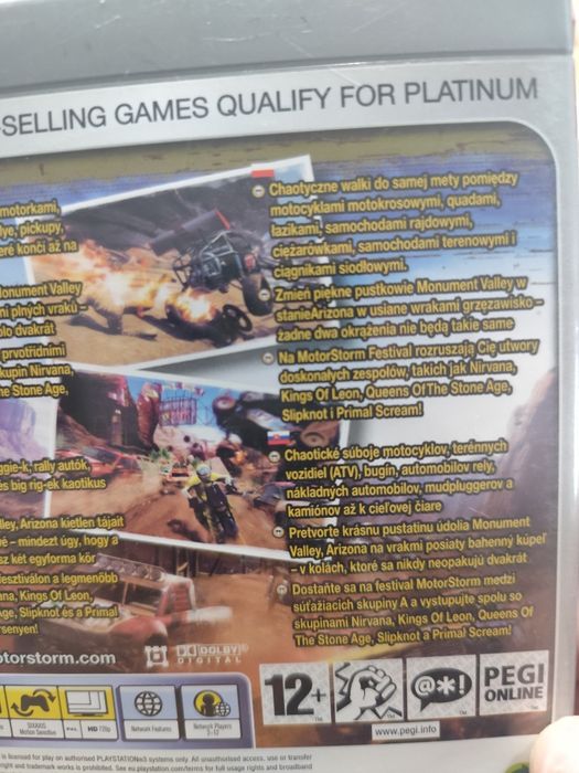 Motor Storm ps3 PL PlayStation 3