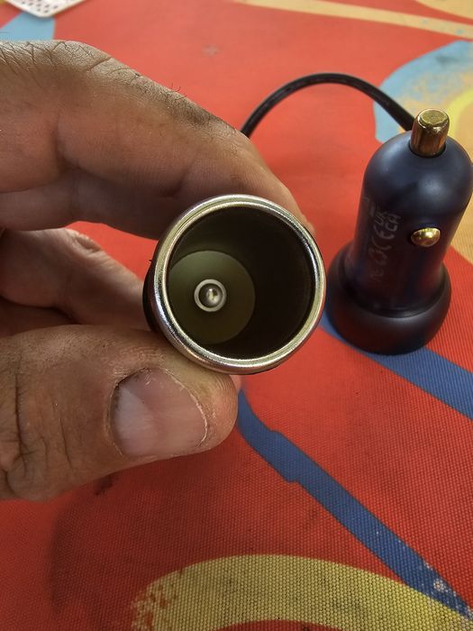 Adaptador de isqueiro para caravanas e carregador 65w baseus