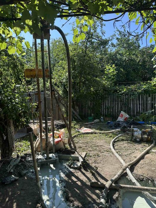 Буріння свердловин Бородянка Київська обл Бучанський район монтаж