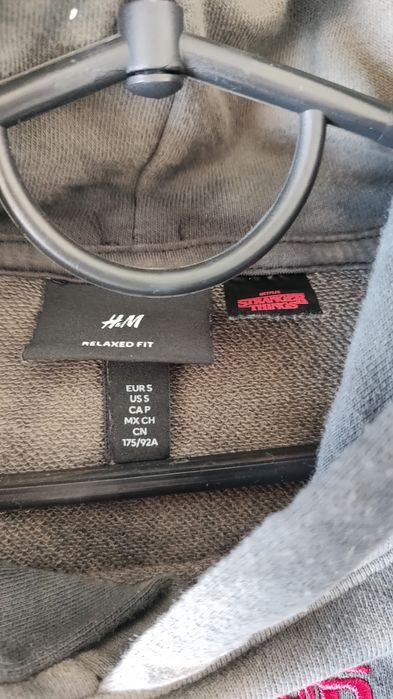 Худі чоловіче/жіноче S    H&M  Stranger things Дуже дивні справи