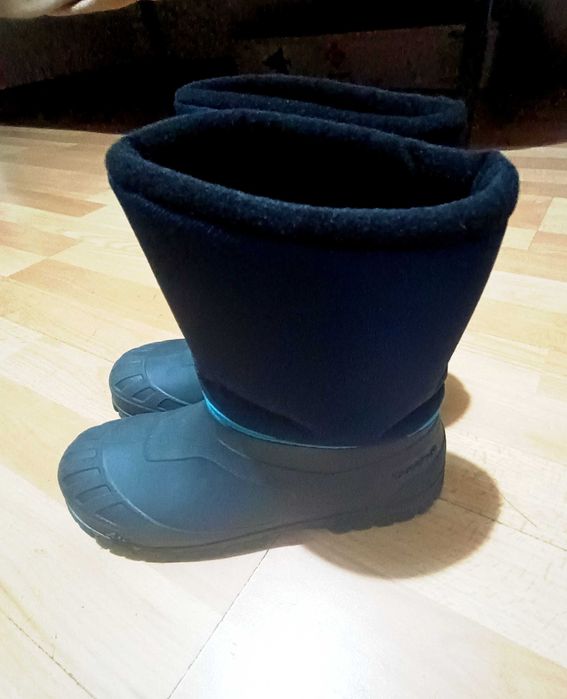 Calças e botas para neve