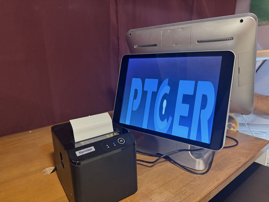 Sistema POS Completo – Ecrã Tátil + Impressora Xprinter + Gaveta de Dinheiro