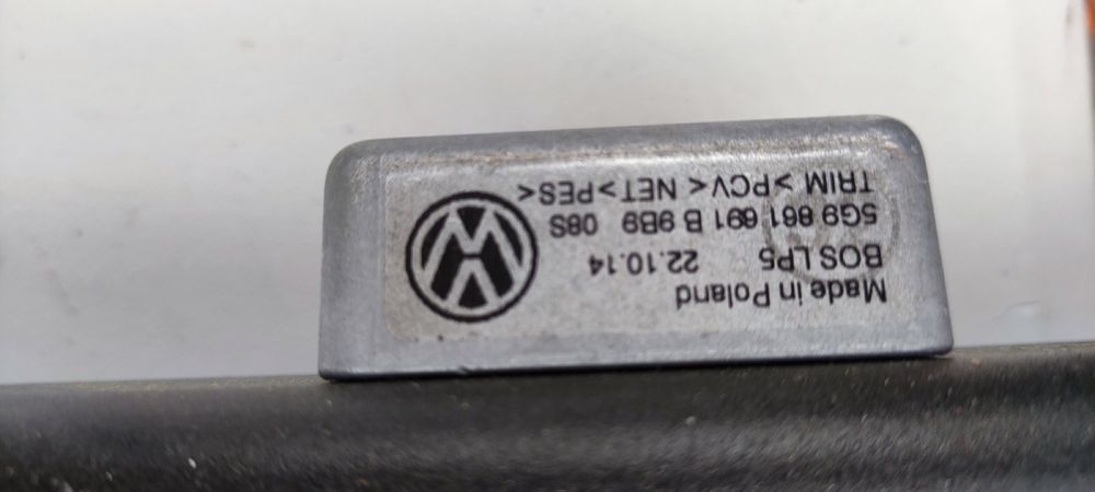 Volkswagen golf vii 12-20 полка багажника рулета сітка 5g6867769f