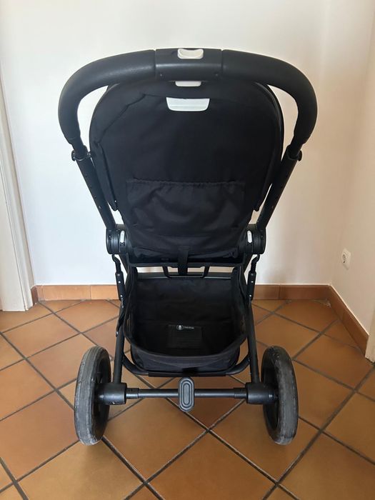 Carrinho de bebé Balios S preto + Cot S Lux