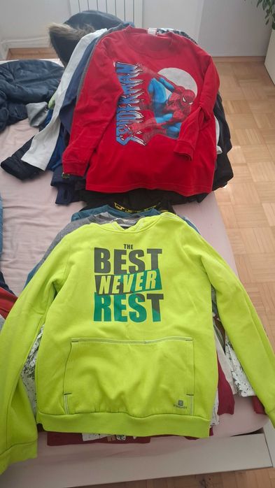 MEGA PAKA Ponad 120 szt. Paka dla chłopaka 134-140 ogromna ilość.