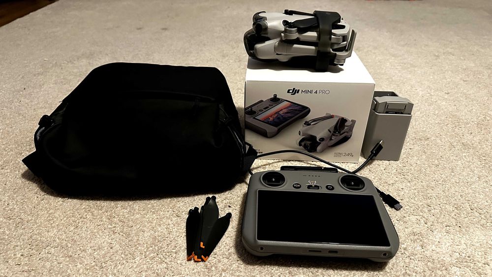 DJI Mini 4 pro Rc 2 Gwarancja 2 baterie