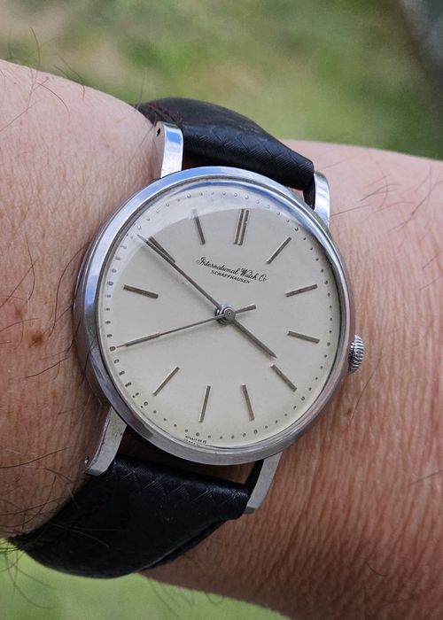 Zegarek męski Iwc schaffhausen cal.89 w stali