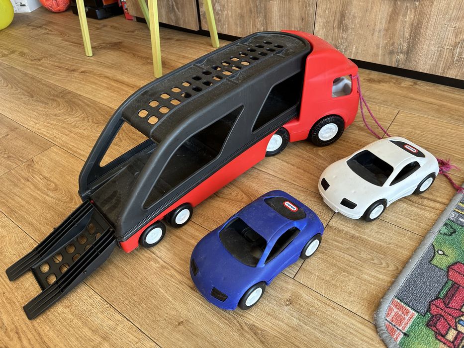Ciężarówka Little Tikes laweta autka dla dzieci