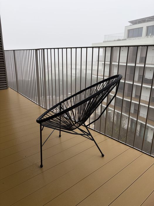 Cadeira Acapulco em Preto - Nova