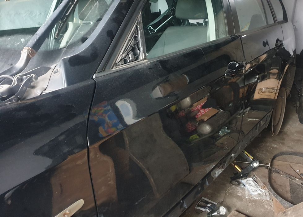 Drzwi przod tyl lewe prawe bmw e91 polift 475 black sapphire