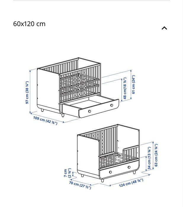 Berço MYLLRA c/colchão