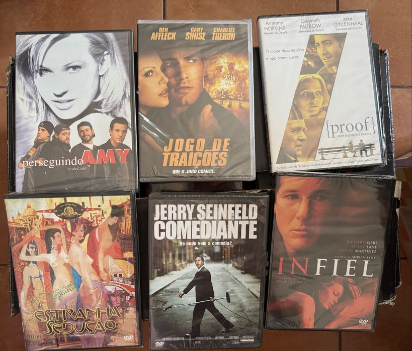 Dvds novos selados
