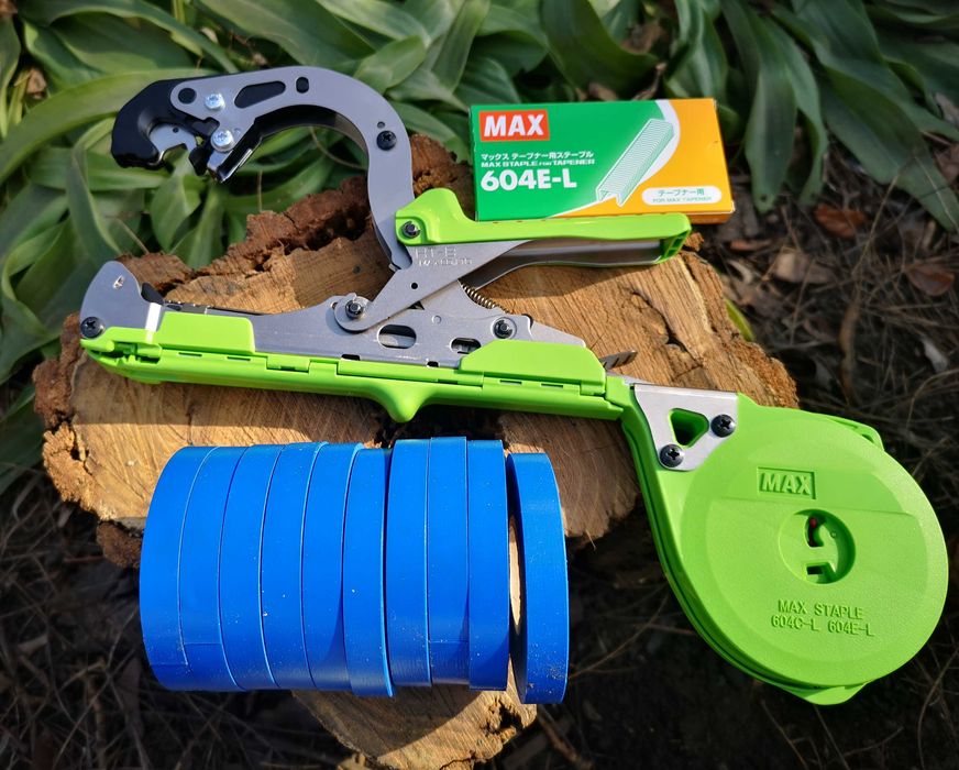 Степлер для подвязки винограда MAX HT-B1 tapener + Лента +Скобы Япония