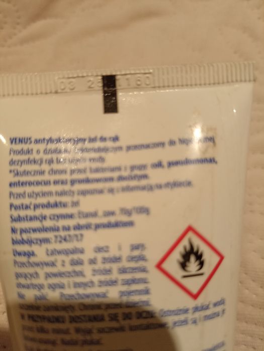 Żel antybakteryjny do rąk 100ml