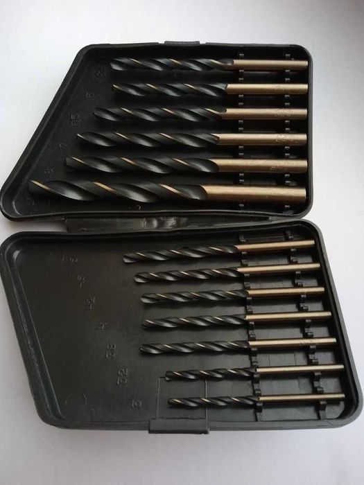 Набор сверла по нержавейке/металу (3-8 mm; 3-10 mm) P18 cobalt,P9,P6М5