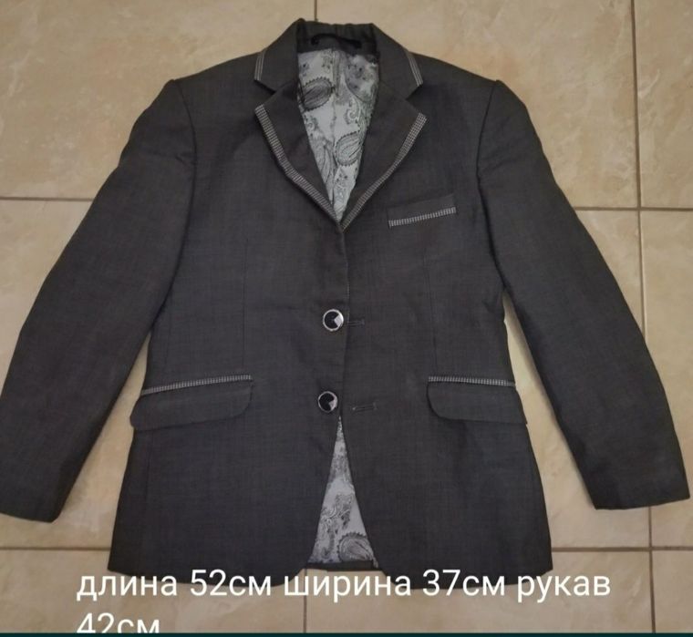 Пиджак подростковый