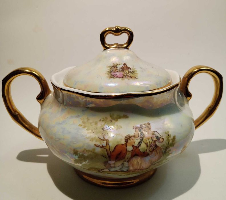 Cukiernica porcelanowa Karolina  – vintage PRL