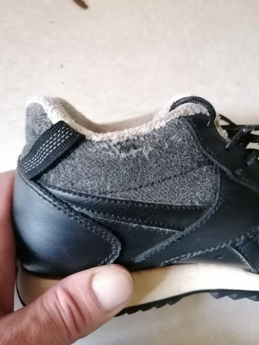 Зимние кожаные кроссовки Reebok