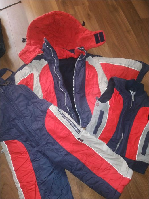 Комбинезон тройка зимний на рост 86