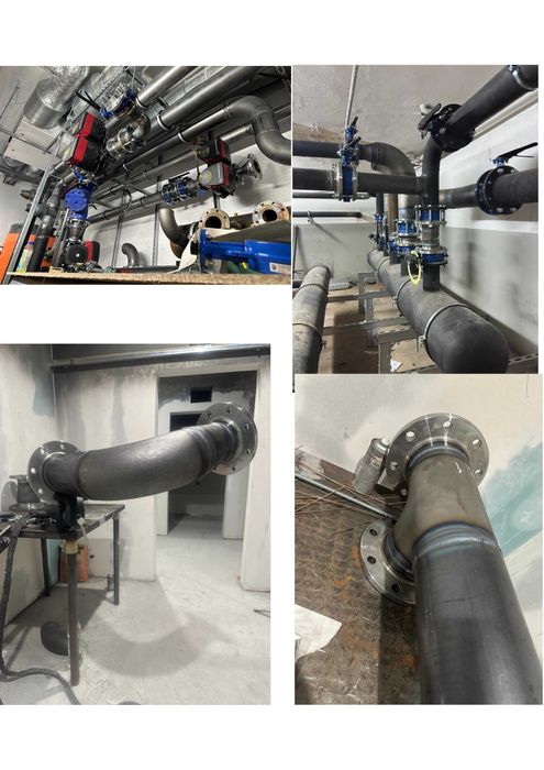 Usługi spawalnicze, hydrauliczne, izolowanie, konstrukcje, rurociągi