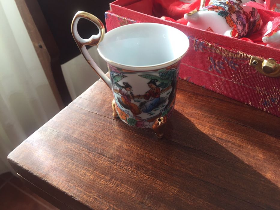 Servico de cafe antigo