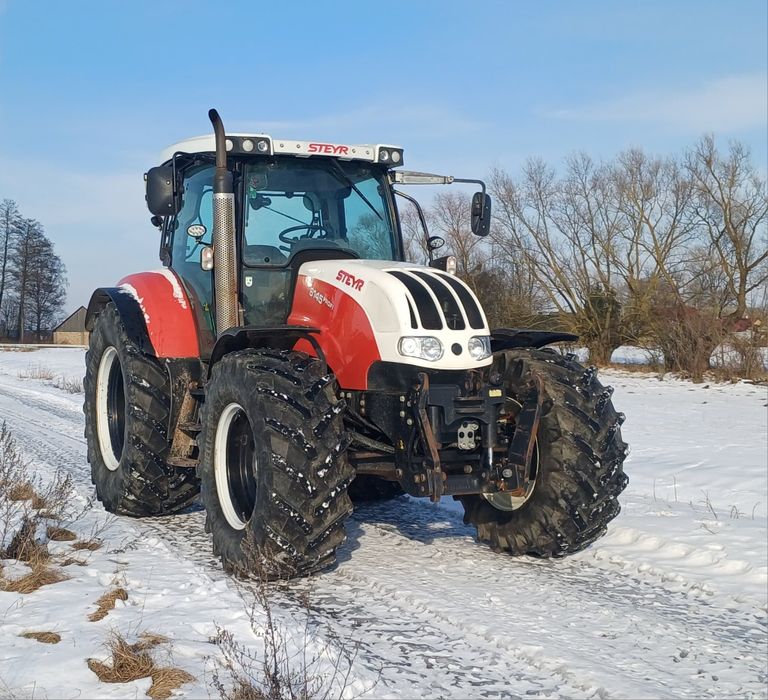 Steyr 6145 Profi Bardzo dobry stan Range Command Pneumatyka umowa case