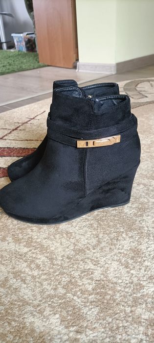 Buty, Botki damskie 40