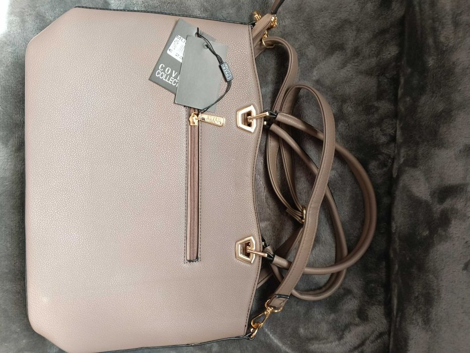 сумка женская, цвет - темно-бежевый