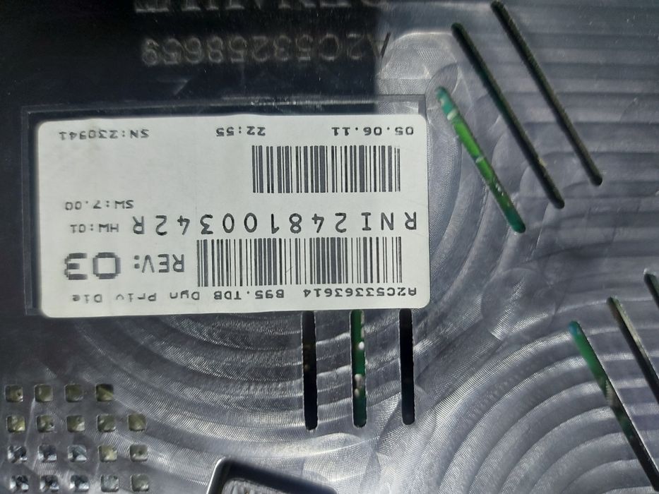 /Megane III 3 licznik