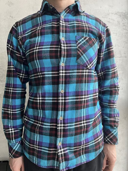 Рубашка клетчатая фланалевая Carhartt M