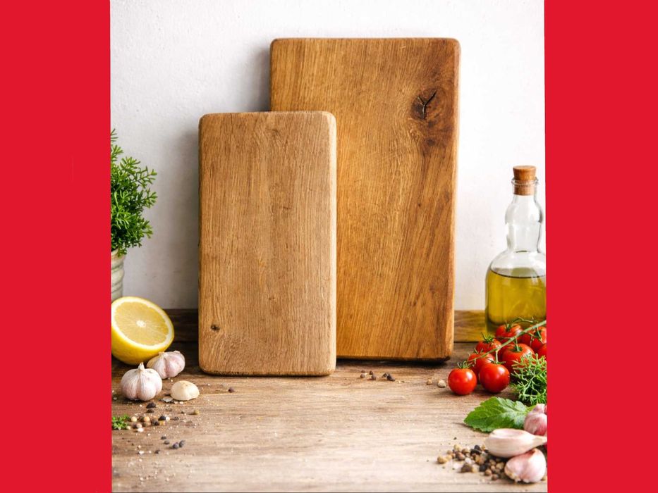 PRODUCENT Deska do krojenia dębowa klasyczna PREMIUM