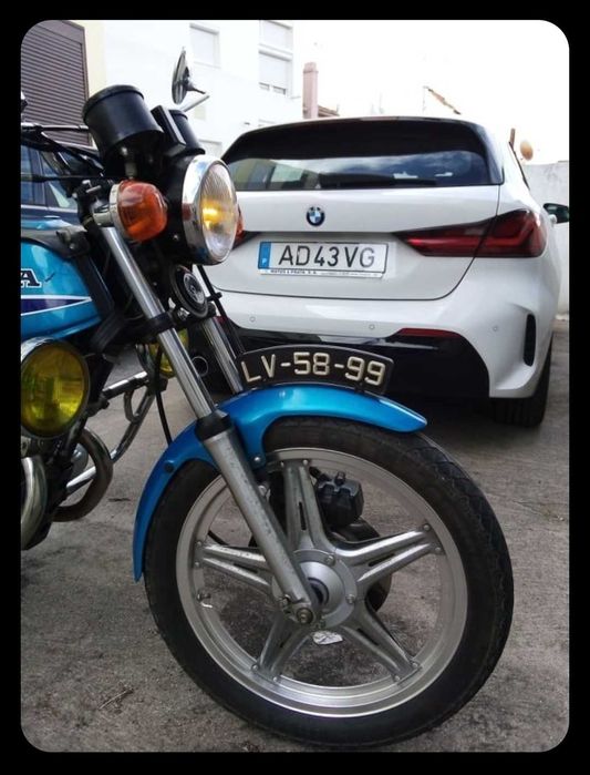Honda 125 cc twin 1977 35.000 km original
