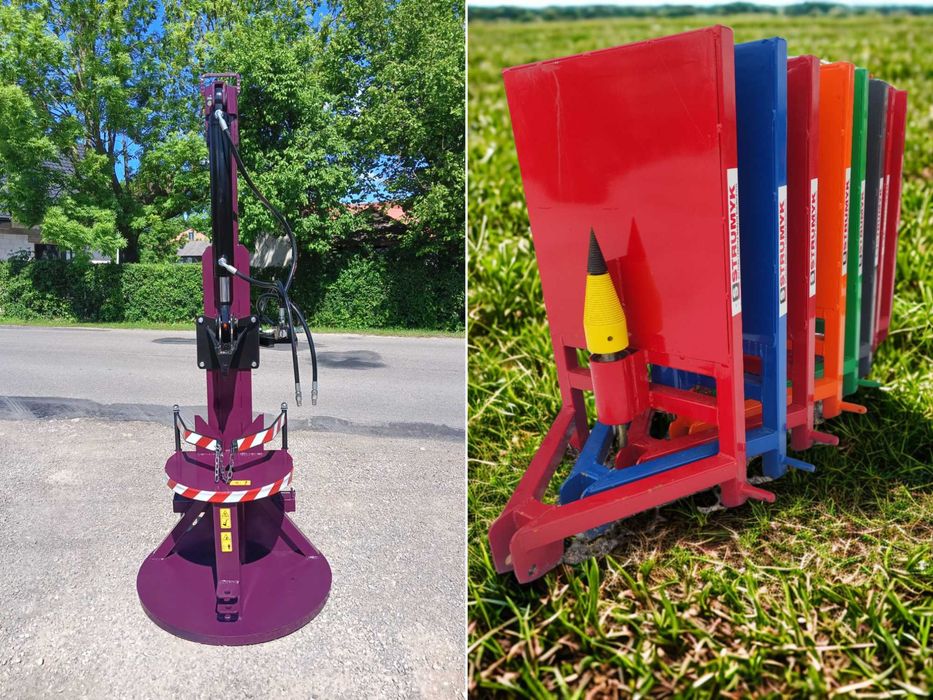 ŚWIDER STRUMYK/Łuparka Do Drewna NA OPAŁ Pionowa 20t