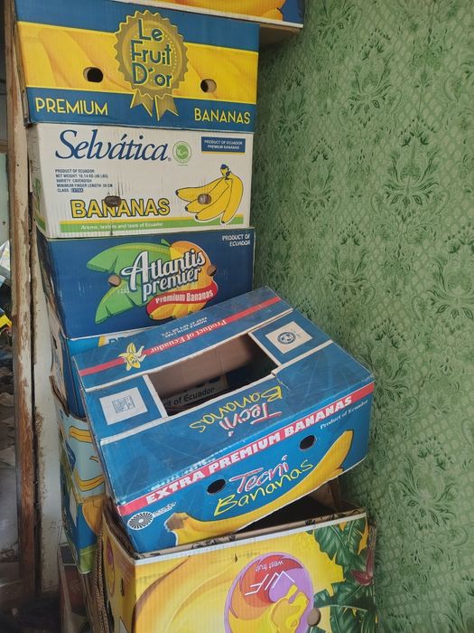 Ящики картонні вживанні