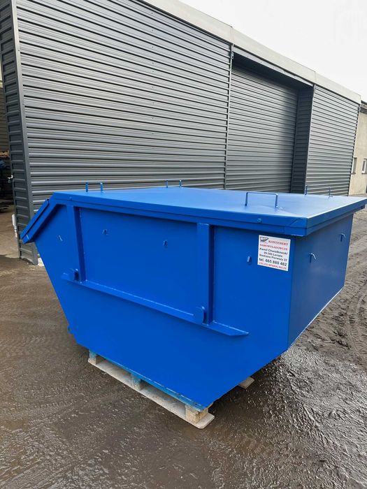 Mulda 3 m3, bramowiec, hakowiec, pojemnik na złom, kontener, koleba