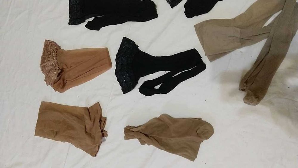 чулки винтажные капроновые