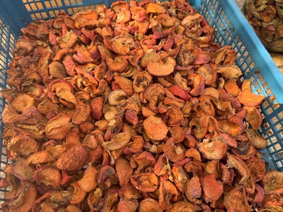 Яблоки сушеные, сушка яблоко груша, сухофрукты, компотная смесь, узвар