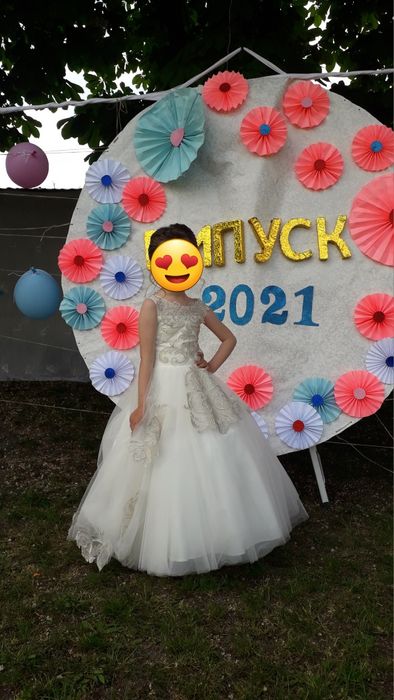 Плаття випускне на 5-6 років
