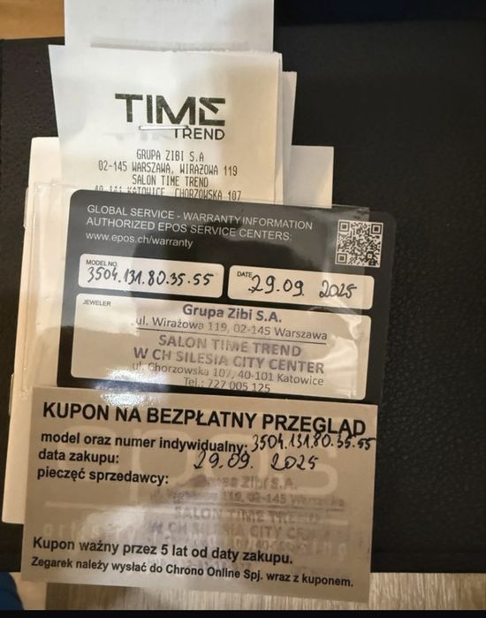 Zegarek męski Epos Sportive Diver Tytan full set
