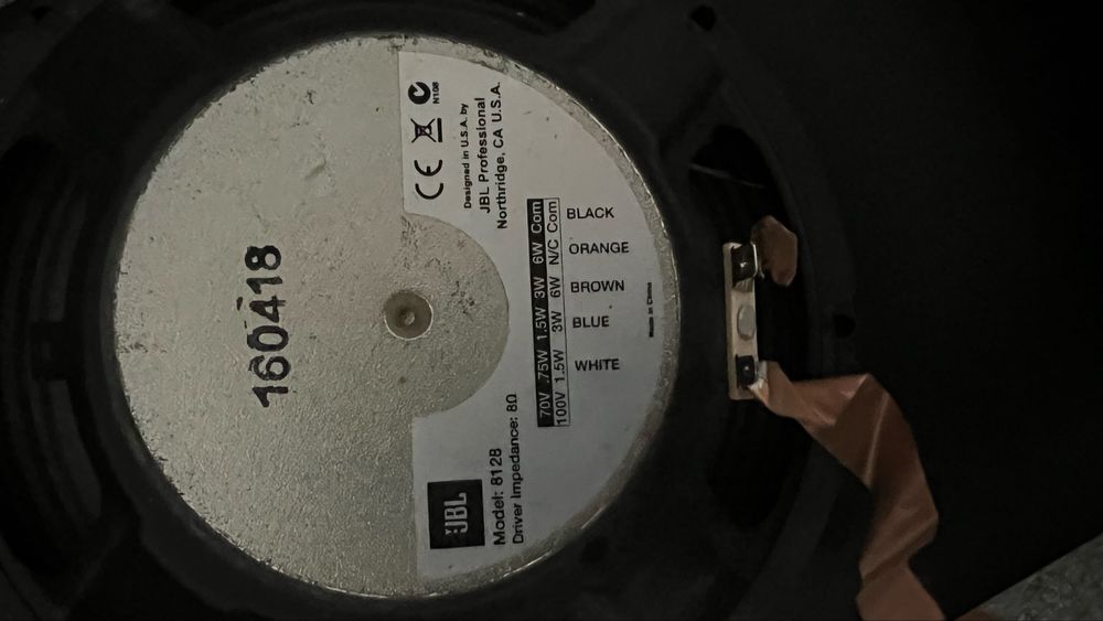 Динамик широкополосный jbl 8128,в наличии несколько штук