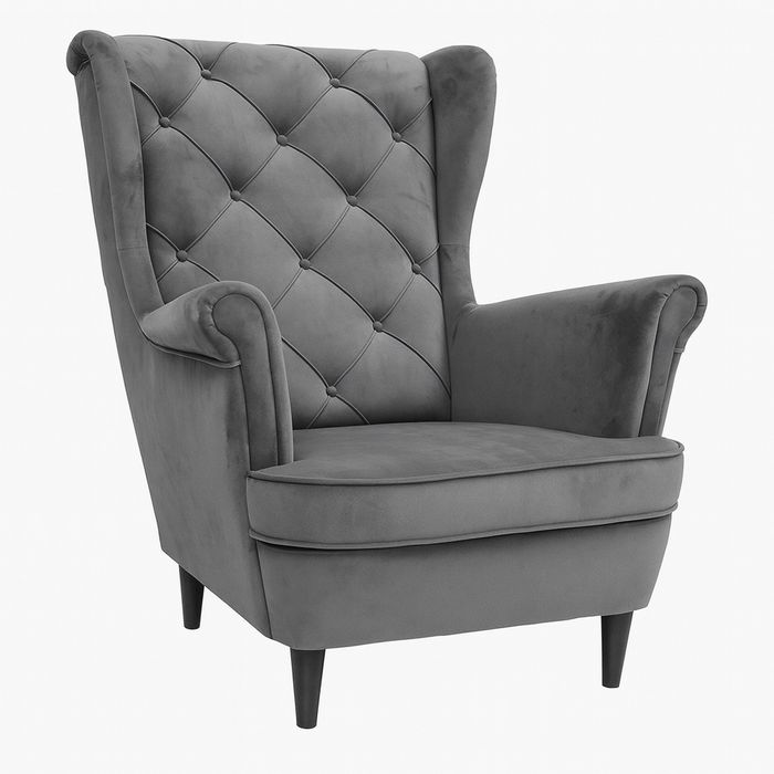 Stylowy Fotel Uszak do salonu  Komfort + elegancja | HIT sprzedaży