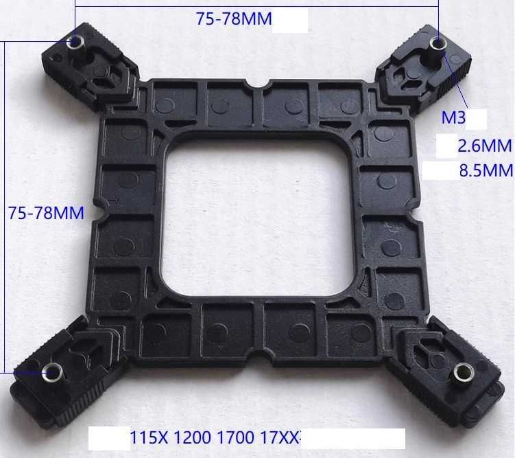 Кріплення (крепление) для кулера Socket 1150/1151/1155/1156/1200/1700 ...