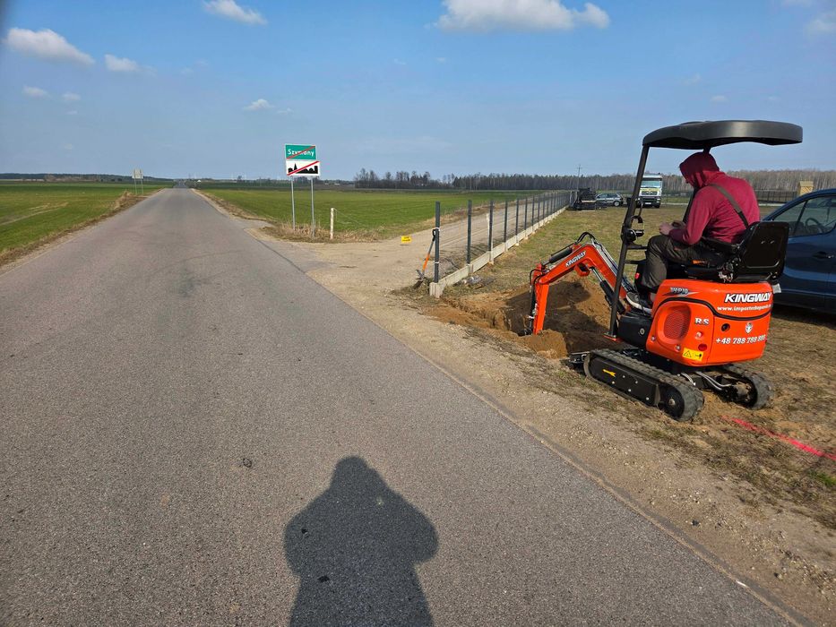 WYNAJEM: Minikoparka, Wozidło