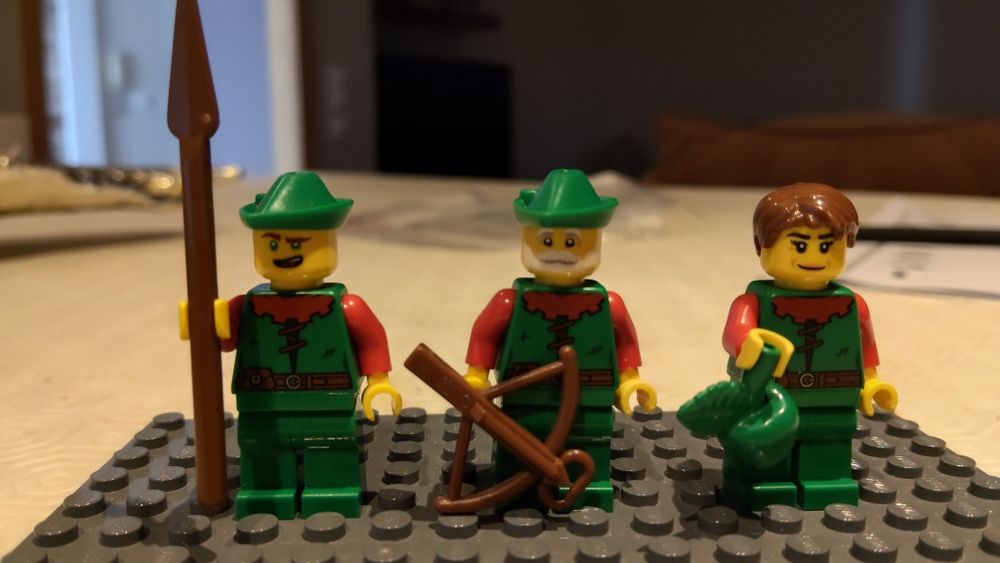 Lego 3 minifiguras Castle Kingdoms